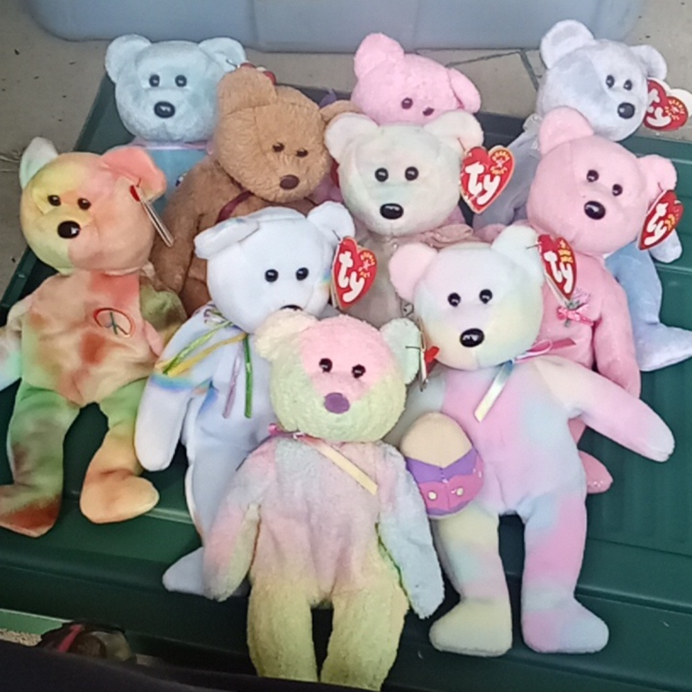 10 Spring Beanie Baby Bears